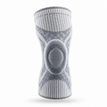 Genouillère de compression Gris clair, vue de face