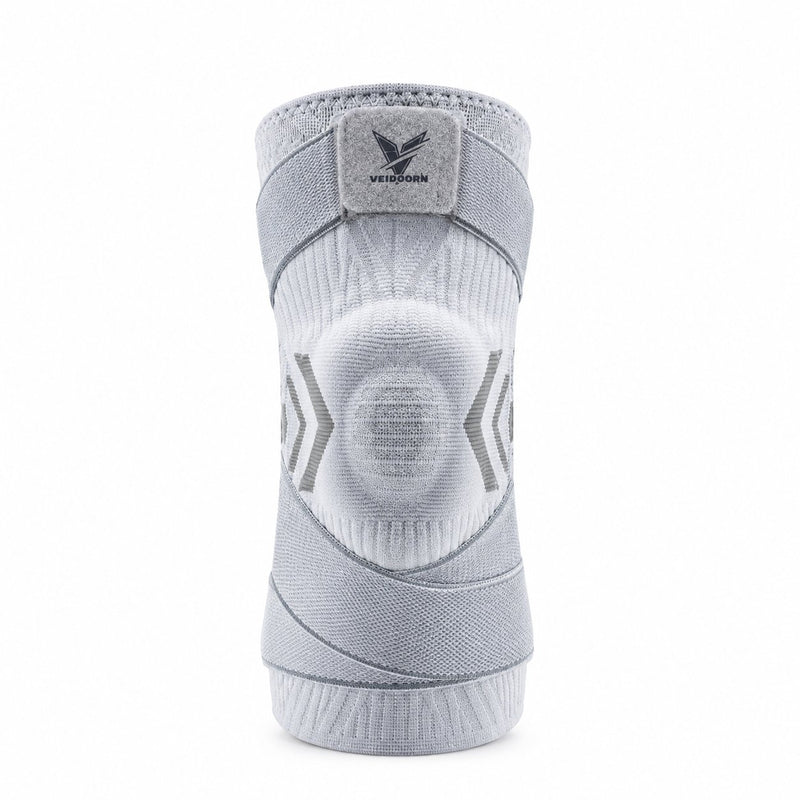 Genouillère Sport à Sangles Blanc