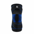 Genouillère Sport à Sangles noir et bleu